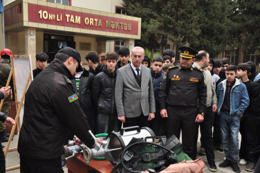 Şirvanda 1 Mart – Ümumdünya Mülki Müdafiə Günü ilə əlaqədar tədbir keçirilib.