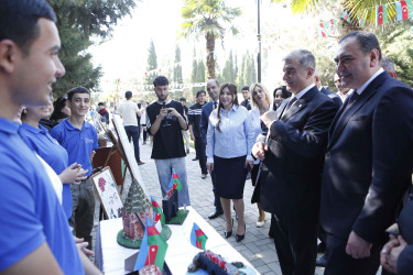 Şirvanda “Peşə və sənət” festivalı təşkil olunub.