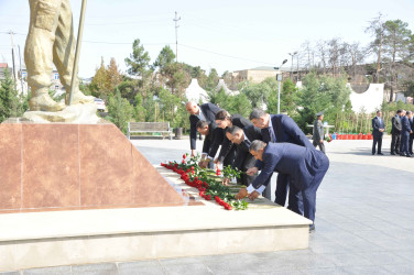 27 sentyabr – Anım Günü Şirvan şəhərində silsilə tədbirlərlə qeyd edilir.