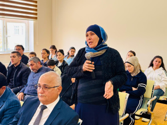 Şirvan Şəhər İcra Hakimiyyətinin başçısı İlqar Abbasov növbəti səyyar görüş keçirib.