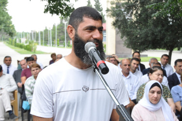 Şəhər İcra Hakimiyyətinin başçısı İlqar Abbasov növbəti səyyar görüş keçirib.