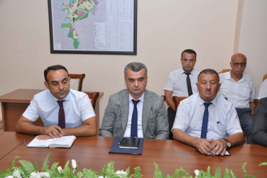 Şirvan Səhər İcra Hakimiyyətinin başçısı İlqar Abbasov vətəndaş qəbulu keçirib.