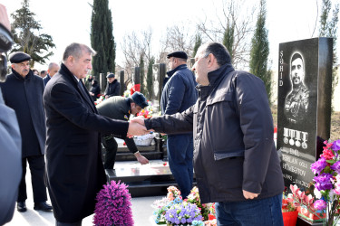 Ənənəvi olaraq fevral ayının sonuncu cümə axşamı Şəhidlər Xiyabanı ziyarət edilib.