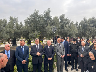 Şirvanda şəhid Elçin Əliyevin xatirəsi anılıb.