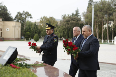 Şirvanda prokurorluq işçilərinin peşə bayramı qeyd olunub.