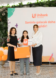 Unibank şəhid və qazi övladları üçün Şirvanda bayram tədbiri keçirib