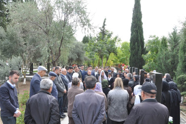 Şirvanda Vətən müharibəsi şəhidi Cavid Məmmədlinin xatirəsi anılıb.