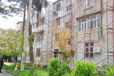 Şirvanda “Şəhərsalma və Memarlıq İli” çərçivəsində görülən abadlıq işləri davam etdirilir.