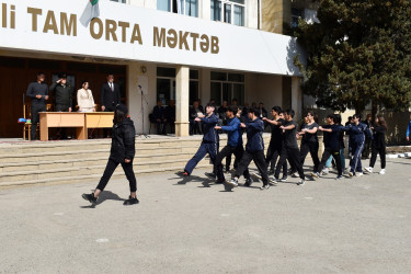 Orta ümumtəhsil məktəblərinin VIII-X sinif şagirdləri arasında “Şahin” hərbi-idman oyunlarının şəhər birinciliyi keçirilib.