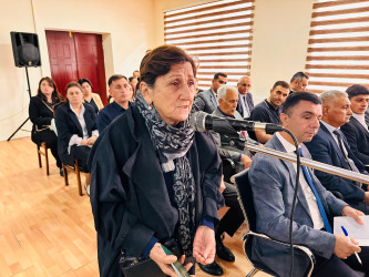 Şirvan Şəhər İcra Hakimiyyətinin başçısı İlqar Abbasov  növbəti səyyar görüş keçirib.