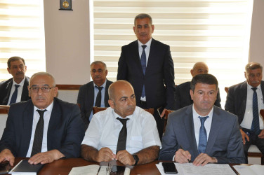 Şirvan Şəhər İcra Hakimiyyətinin başçısı İlqar Abbasov vətəndaş qəbulu keçirib.