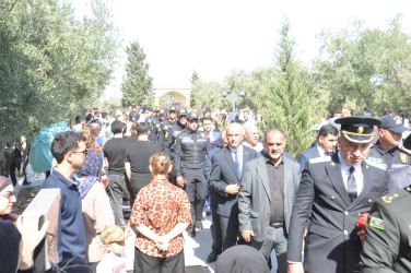 Şirvan şəhərində 27 Sentyabr – Anım Gününə həsr olunmuş tədbir keçirilib.