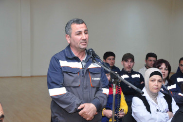 Şəhər İcra Hakimiyyətinin başçısı İlqar Abbasov növbəti səyyar görüş keçirib.