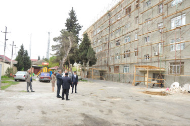 Şirvanda “Şəhərsalma və Memarlıq İli” çərçivəsində görülən abadlıq işləri davam etdirilir.