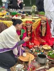 Şirvanda Novruz bayramı münasibətilə ümumşəhər tədbiri keçirilib.