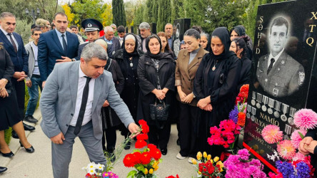 Şirvanda Vətən müharibəsi şəhidi Namiq Xəlilovun xatirəsi anılıb.