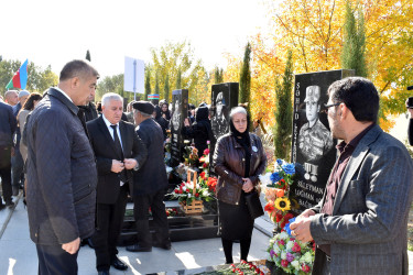 Vətən müharibəsinin şəhidi Yusif Cəfərovun anım günü qeyd edilib.