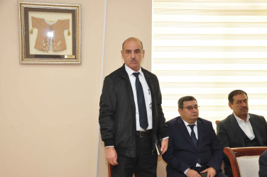 Şirvan Səhər İcra Hakimiyyətinin başçısı İlqar Abbasov vətəndaş qəbulu keçirib.