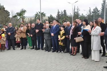 Şirvanda Novruz bayramı münasibətilə ümumşəhər tədbiri keçirilib.
