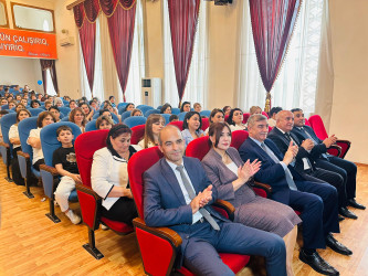 Şirvanda 1 - İyun Uşaqların Beynəlxalq Müdafiəsi Günü münasibətilə tədbir təşkil olunub.