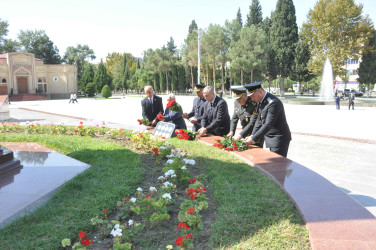 Şirvan şəhərində 27 Sentyabr – Anım Gününə həsr olunmuş tədbir keçirilib.