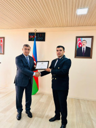 Şirvanda prokurorluq işçilərinin peşə bayramı qeyd olunub.