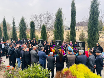 Şirvanda Vətən müharibəsi şəhidi Şəhriyar İsmayılzadənin xatirəsi anılıb.