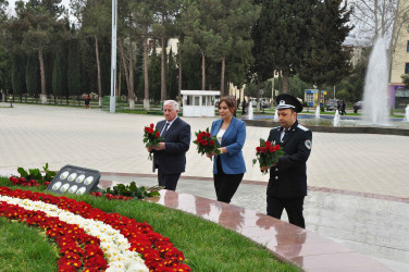 Şirvanda miqrasiya orqanları işçilərinin peşə bayramı günü qeyd edilib.