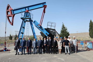 İyulun 17-də Şirvan şəhərində Kürovdağ neft yatağının istismarının 70 illik yubileyinə həsr olunmuş tədbir keçirilib.