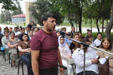 Şəhər İcra Hakimiyyətinin başçısı İlqar Abbasov növbəti səyyar görüş keçirib.