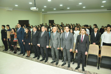 Şirvanda Azərbaycan Gəncləri Günü qeyd edilib.