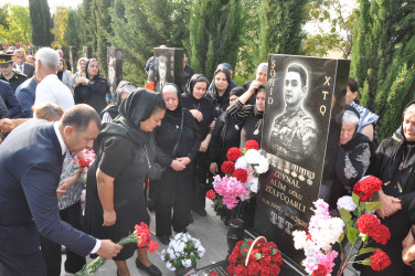 Şirvanda şəhid Zeynal Zülfüqarlının xatirəsi anılıb.