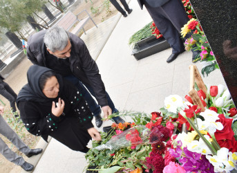 Şirvanda Vətən müharibəsinin şəhidi Şəmsəddin Aqil oğlu Vəliyevin anım günü qeyd olunub.