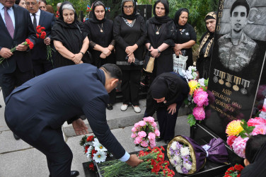 Şəhid Asif Qəribovun xatirəsi ehtiramla yad edilib.