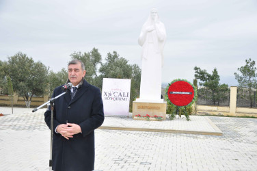 Şirvanda Xocalı soyqırımının qurbanları yad edilib.