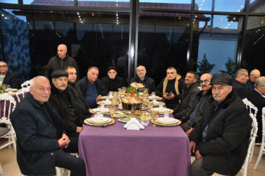 Şirvanda iftar süfrəsi təşkil olunub.