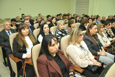 Şirvanda “İnformasiya əldə etmək hüququnun müdafiəsi” mövzusunda maarifləndirmə tədbiri keçirilib.