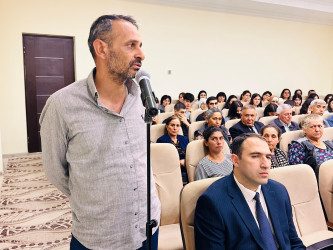 Şirvan Şəhər İcra Hakimiyyətinin başçısı İlqar Abbasov  növbəti səyyar görüş keçirib.