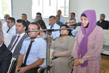 Şirvanda sakinlərlə növbəti səyyar görüş keçirilib.