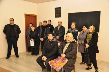 Şirvan Səhər İcra Hakimiyyətinin başçısı İlqar Abbasov vətəndaş qəbulu keçirib.