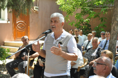 Şəhər İcra Hakimiyyətinin başçısı İlqar Abbasov növbəti səyyar görüş keçirib.