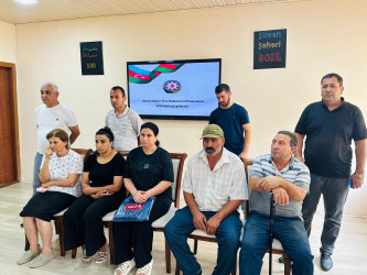 Şirvan Şəhər İcra Hakimiyyətinin başçısı İlqar Abbasov növbəti vətəndaş qəbulu keçirib.