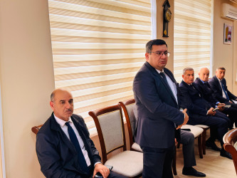 Şirvan Səhər İcra Hakimiyyətinin başçısı İlqar Abbasov növbəti vətəndaş qəbulu keçirib.