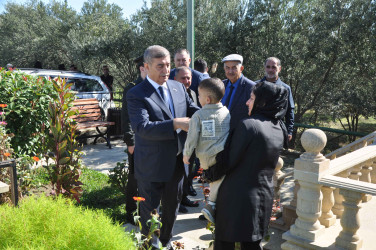 Şirvanda şəhid Nicat Hüseynovun xatirəsi anılıb.