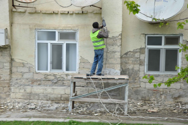 Şirvanda “Şəhərsalma və Memarlıq İli” çərçivəsində görülən abadlıq işləri davam etdirilir.