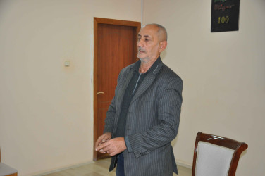 Şirvan Şəhər İcra Hakimiyyətinin başçısı İlqar Abbasov vətəndaş qəbulu keçirib.