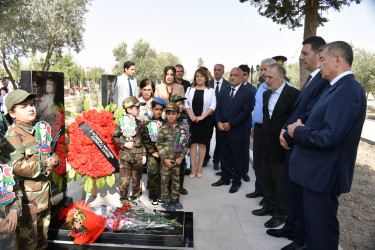 Şirvan şəhərində Azərbaycanın Milli Qəhrəmanı Nofəl Quliyevin doğum günü münasibəti ilə anım tədbiri keçirilib.