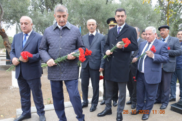 Şirvanda Vətən müharibəsinin şəhidi Məmmədov Röyal Misil oğlunun anım günü qeyd olunub.