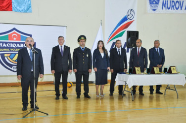 Şirvanda yeniyetmə voleybolçularla görüş keçirilib.
