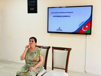 Şirvan Şəhər İcra Hakimiyyətinin başçısı İlqar Abbasov növbəti vətəndaş qəbulu keçirib.